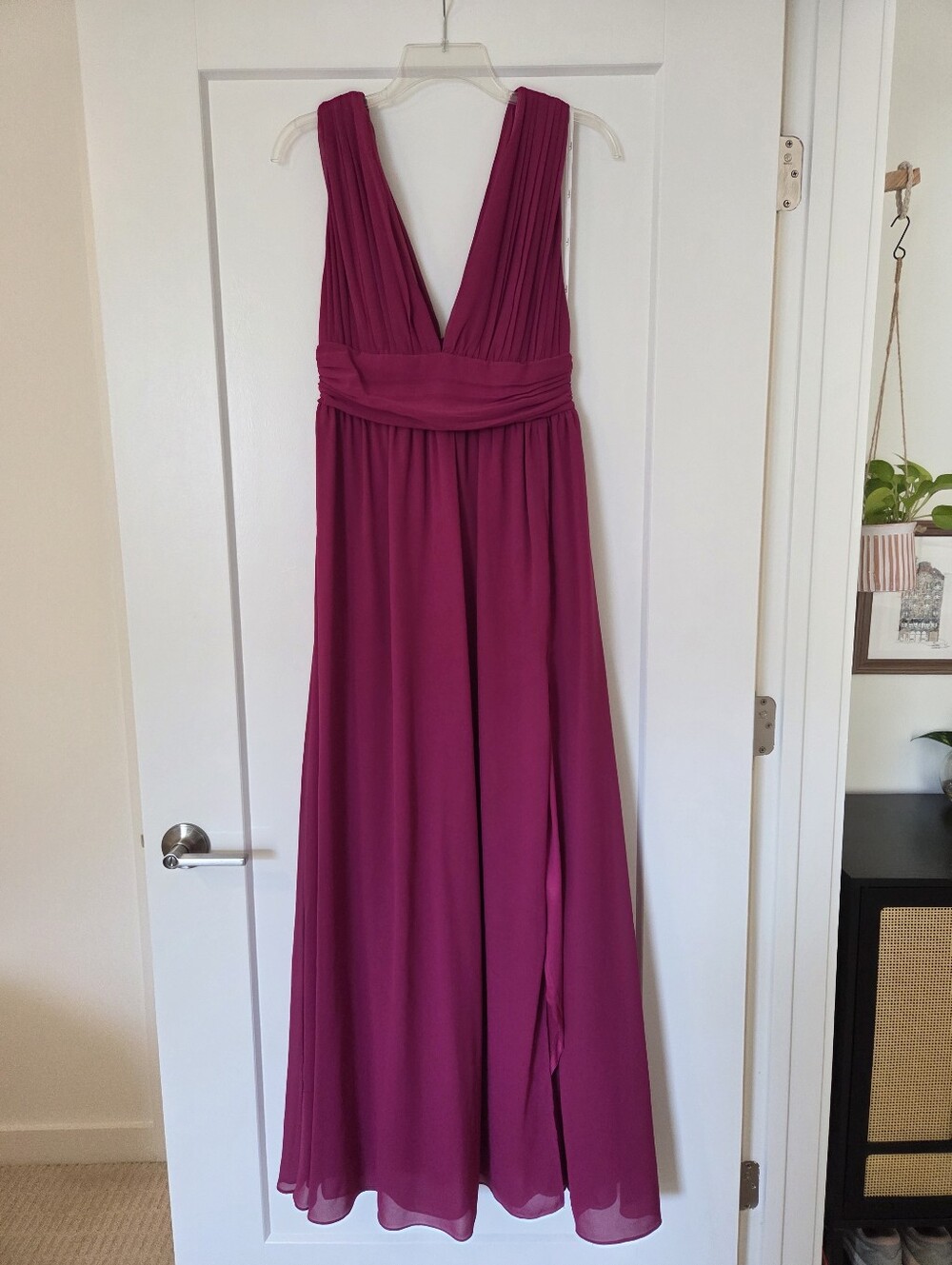 Lulus Heavenly Hues Magenta Maxi Dress